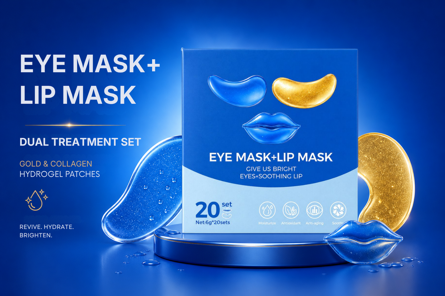 Eye and lip patches