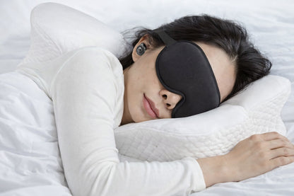 Oreiller ergonomique orthopédique en mousse à mémoire de forme – Soutien cervical pour soulager les douleurs au cou et aux épaules | Design papillon respirant